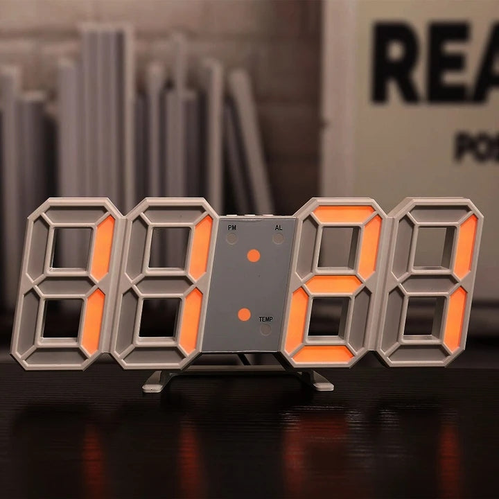 LED Light Digital Clock (with Alarm)