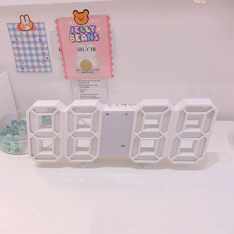 LED Light Digital Clock (with Alarm)