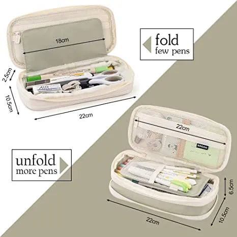 Cute Large Capacity College Pencil Pouch