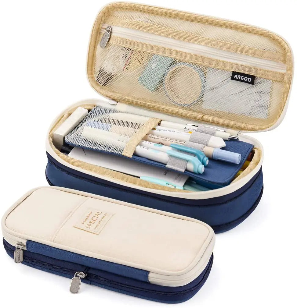 Cute Large Capacity College Pencil Pouch