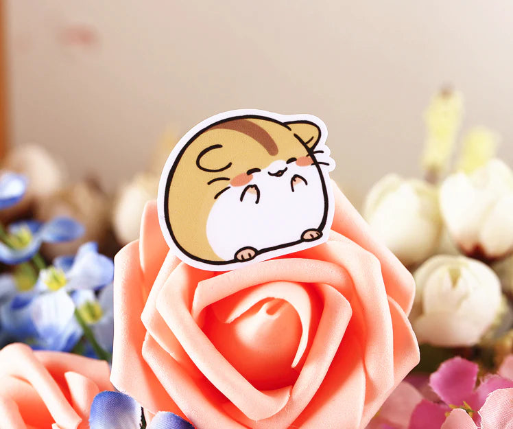 Kawaii Japanese Hamsters Stickers