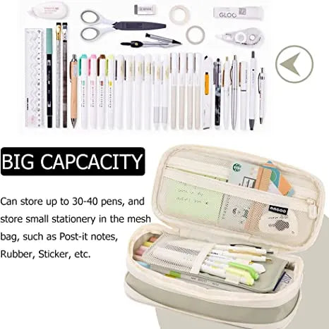 Cute Large Capacity College Pencil Pouch
