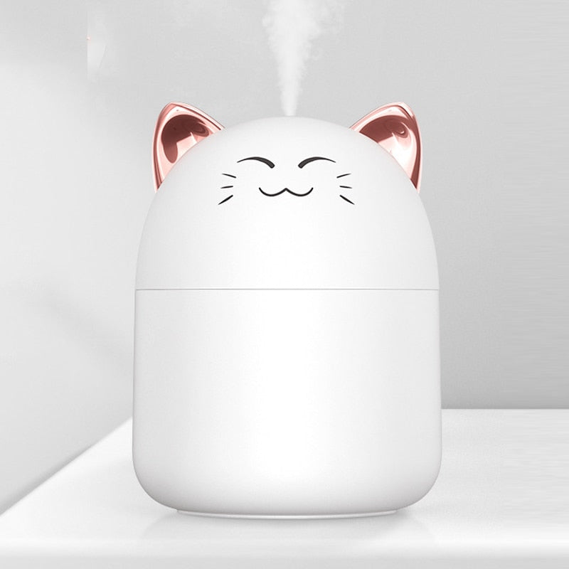 Kawaii Cat Lamp USB Humidifier