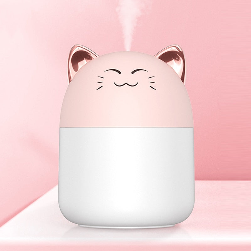 Kawaii Cat Lamp USB Humidifier