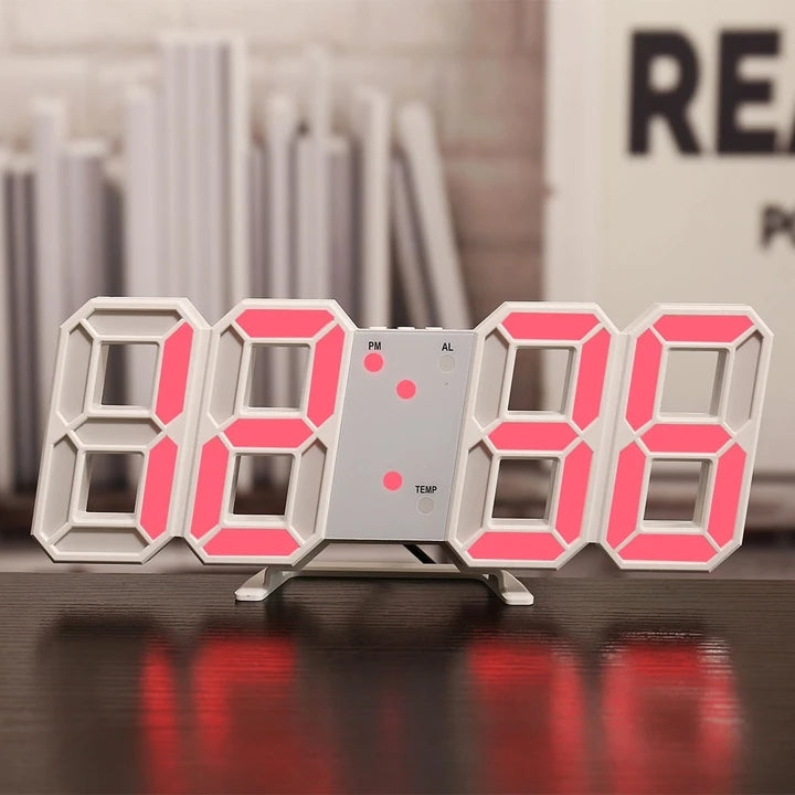 LED Light Digital Clock (with Alarm)