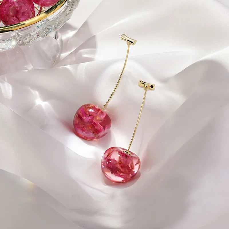 Kawaii Korea Style Cherry Earrings