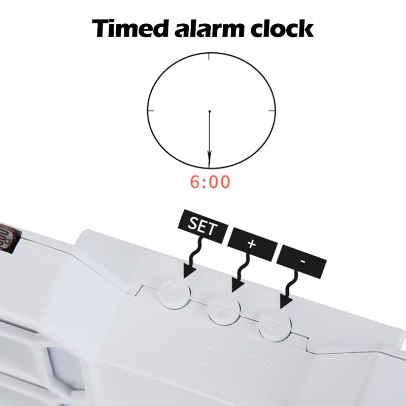 LED Light Digital Clock (with Alarm)