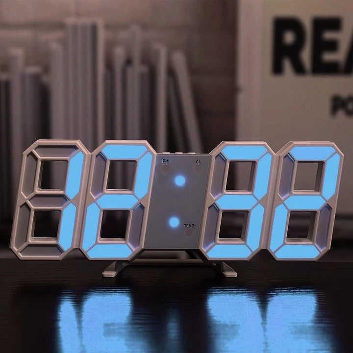 LED Light Digital Clock (with Alarm)