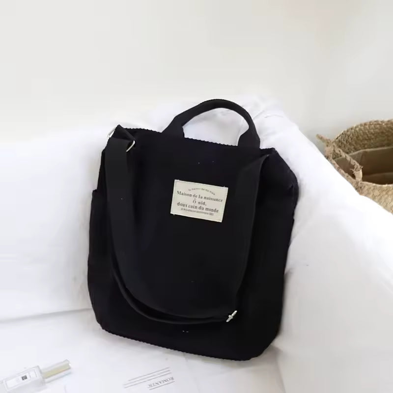 Life + Travel Cord Tote Bag