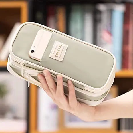 Cute Large Capacity College Pencil Pouch
