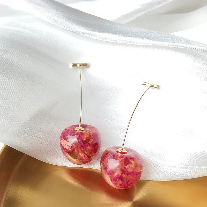 Kawaii Korea Style Cherry Earrings
