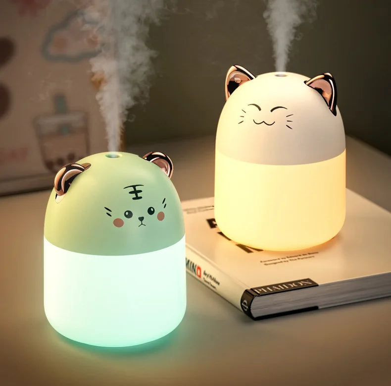 Kawaii Cat Lamp USB Humidifier