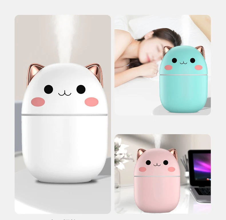Kawaii Cat USB Desktop Humidifier