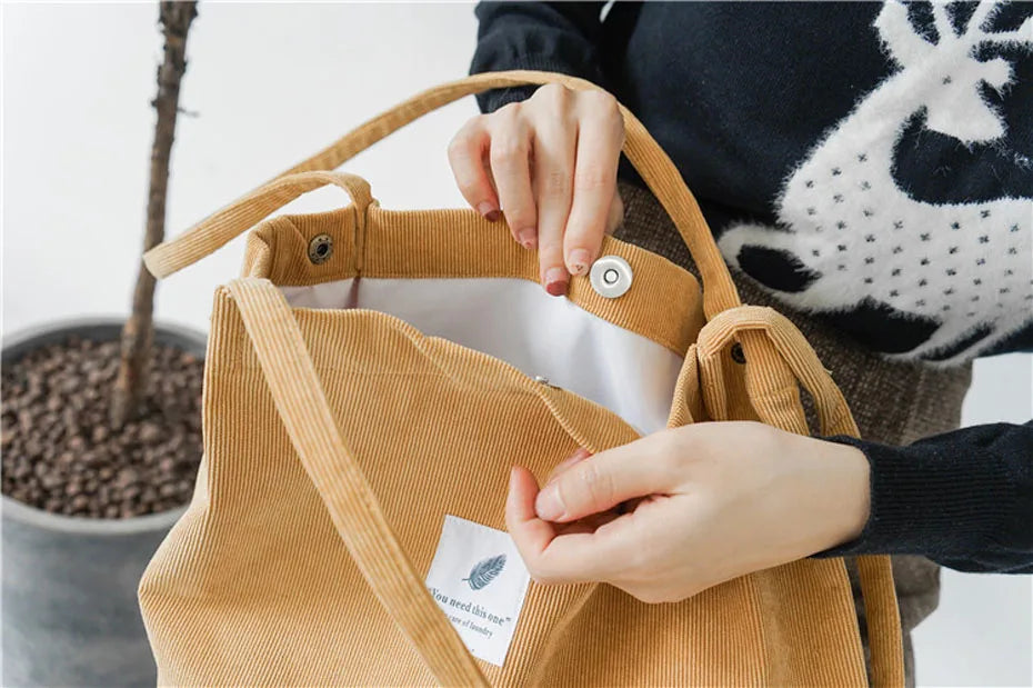 Cord Tote Bag