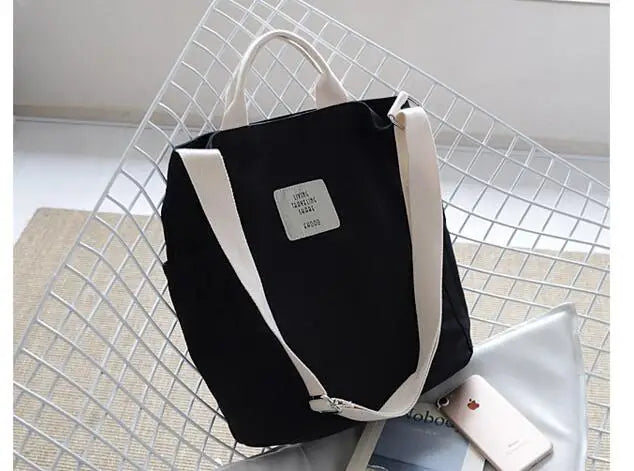 Pastel Aesthetic Canvas Tote Bag