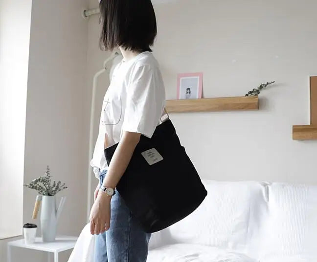 Pastel Aesthetic Canvas Tote Bag