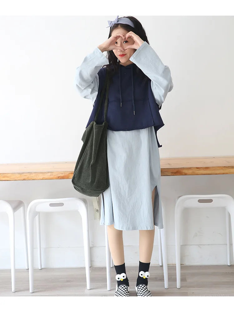 Large Cord Eco Tote Bag