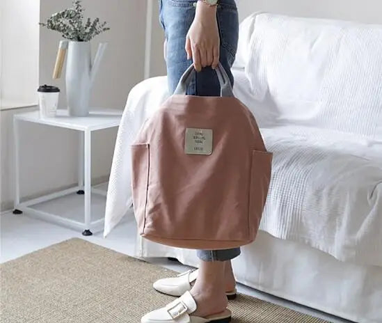 Pastel Aesthetic Canvas Tote Bag