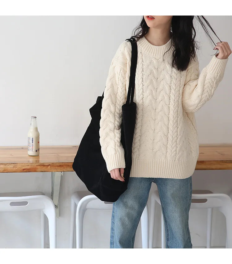 Large Cord Eco Tote Bag