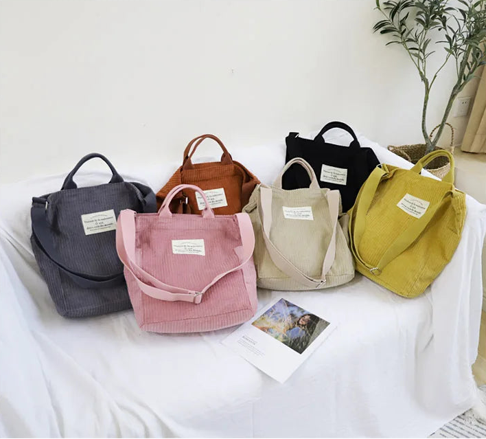 Life + Travel Cord Tote Bag