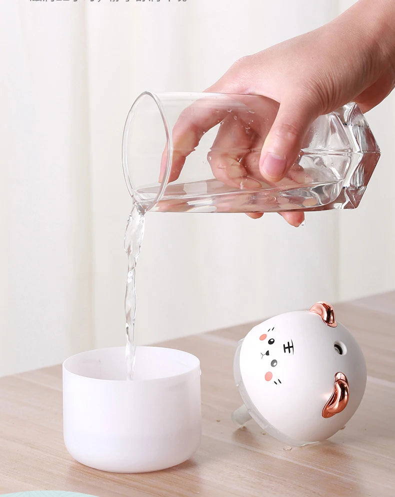 Kawaii Cat Lamp USB Humidifier