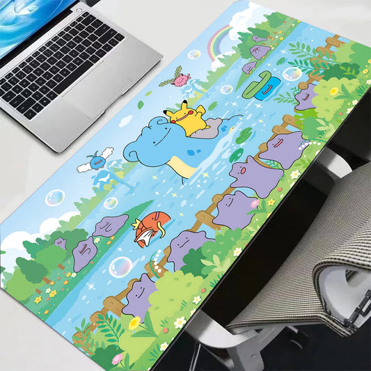 Kawaii Pond Desk Mat