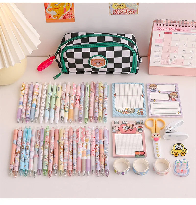 Kawaii Pastel Bear Pencil Case