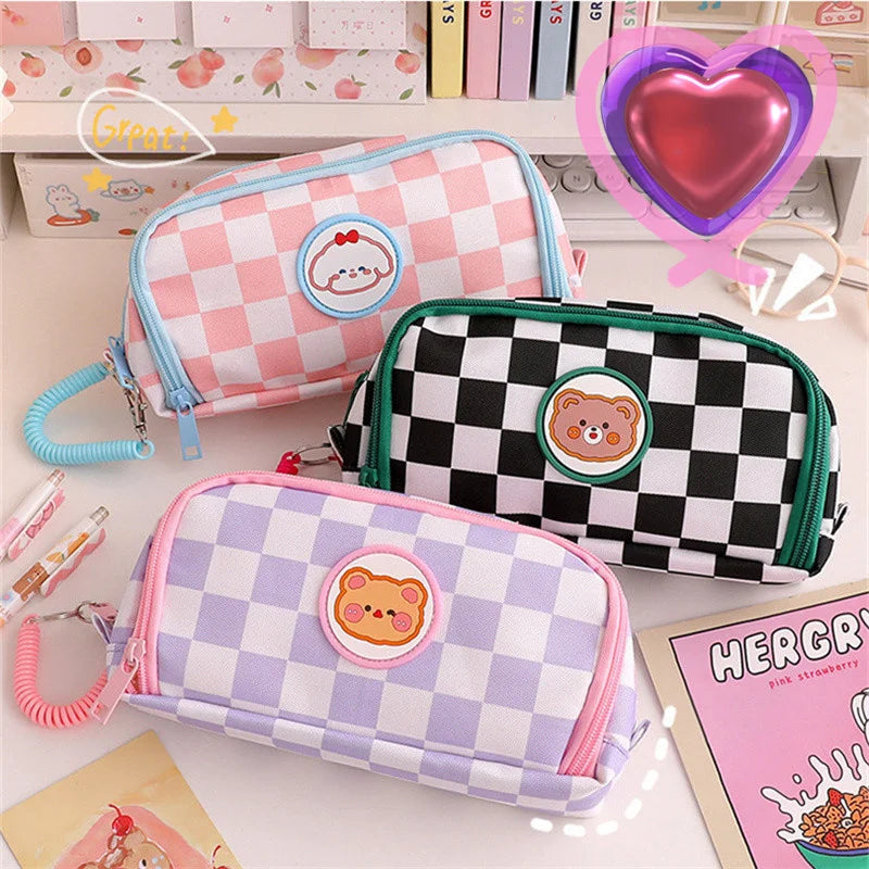 Kawaii Pastel Bear Pencil Case