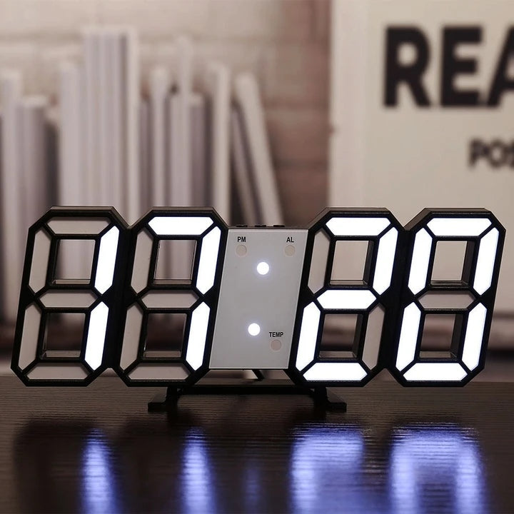 LED Light Digital Clock (with Alarm)