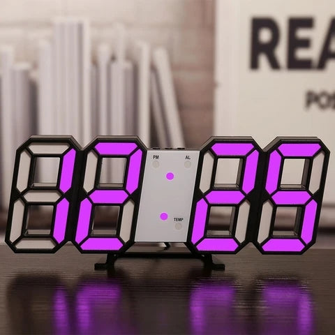LED Light Digital Clock (with Alarm)