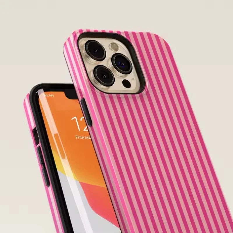 Retro Striped iPhone Case