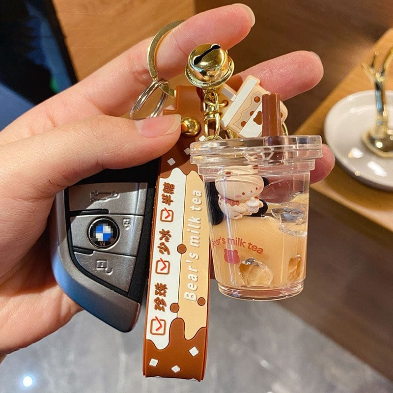 Boba Tea Kawaii Keychain