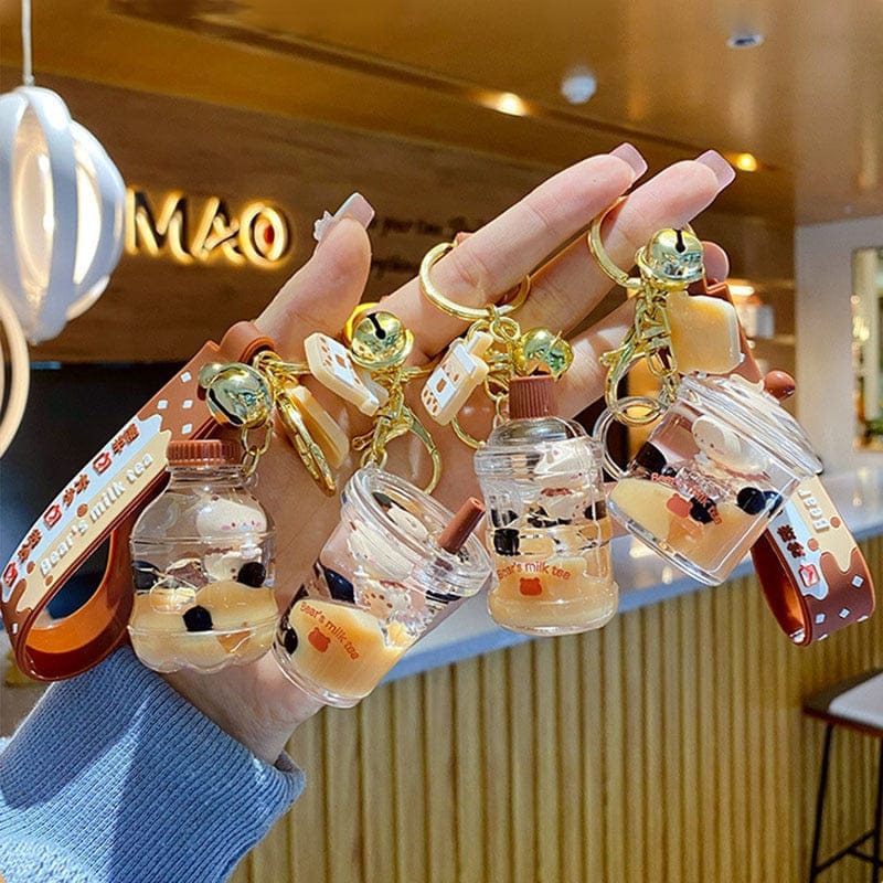 Boba Tea Kawaii Keychain