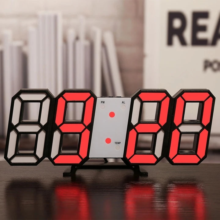 LED Light Digital Clock (with Alarm)