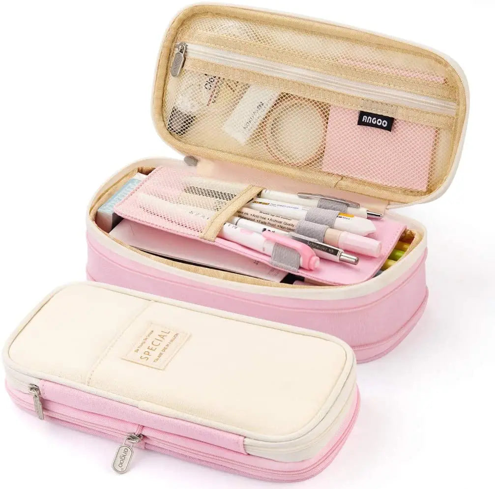 Cute Large Capacity College Pencil Pouch