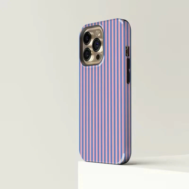 Retro Striped iPhone Case