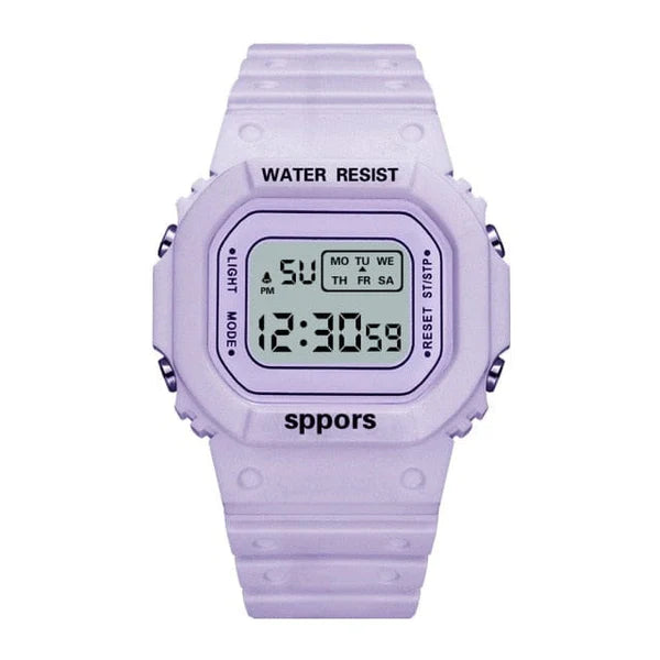 Cute Pastel Digital Watch