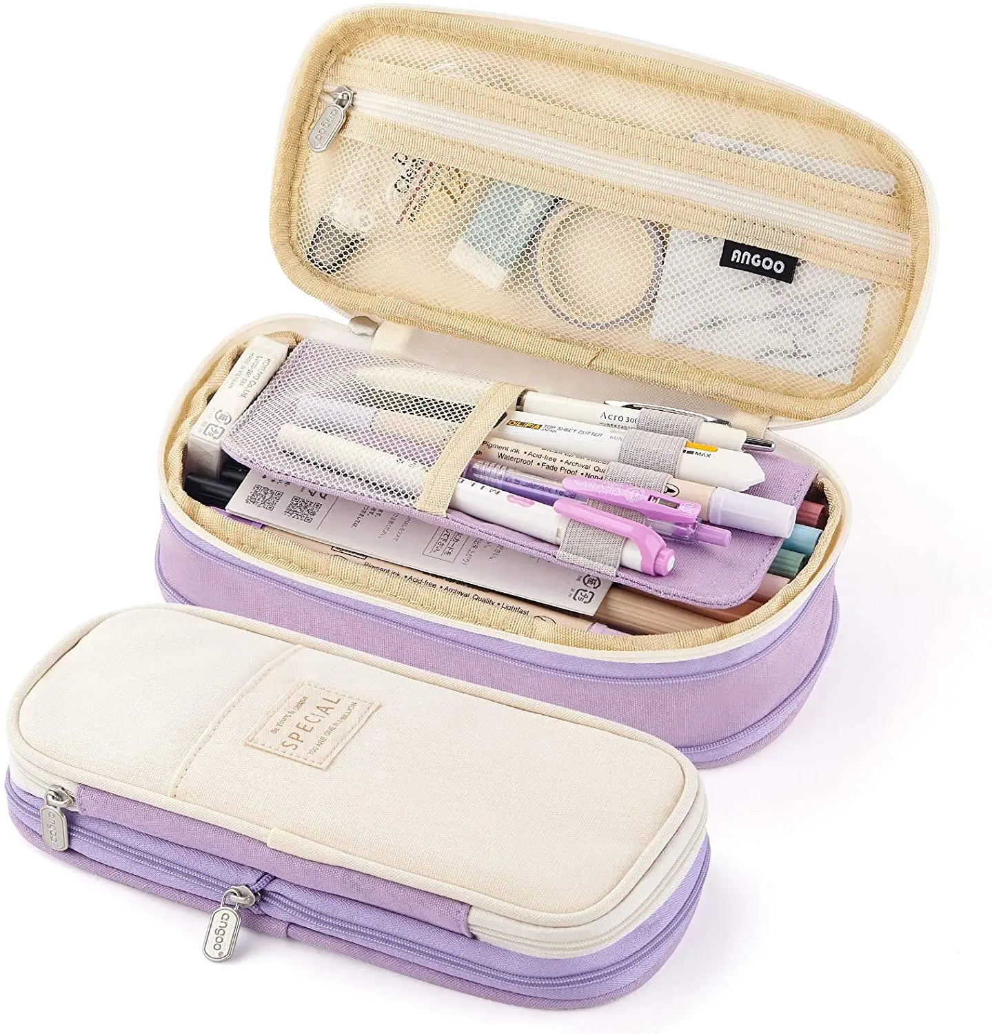 Cute Large Capacity College Pencil Pouch