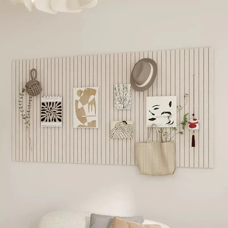 Minimalist Felt Slat Bulletin Board