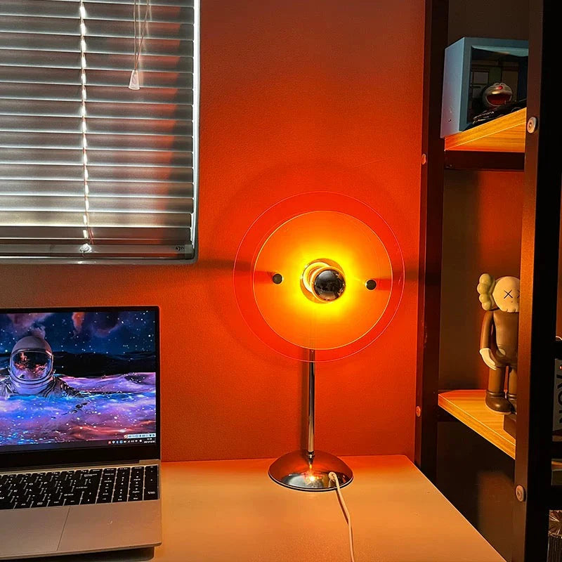 Bauhaus-inspired Retro Aura Lamp