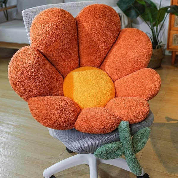 Pastel Daisy Chair Cushion Pillow