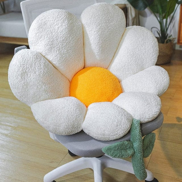Pastel Daisy Chair Cushion Pillow