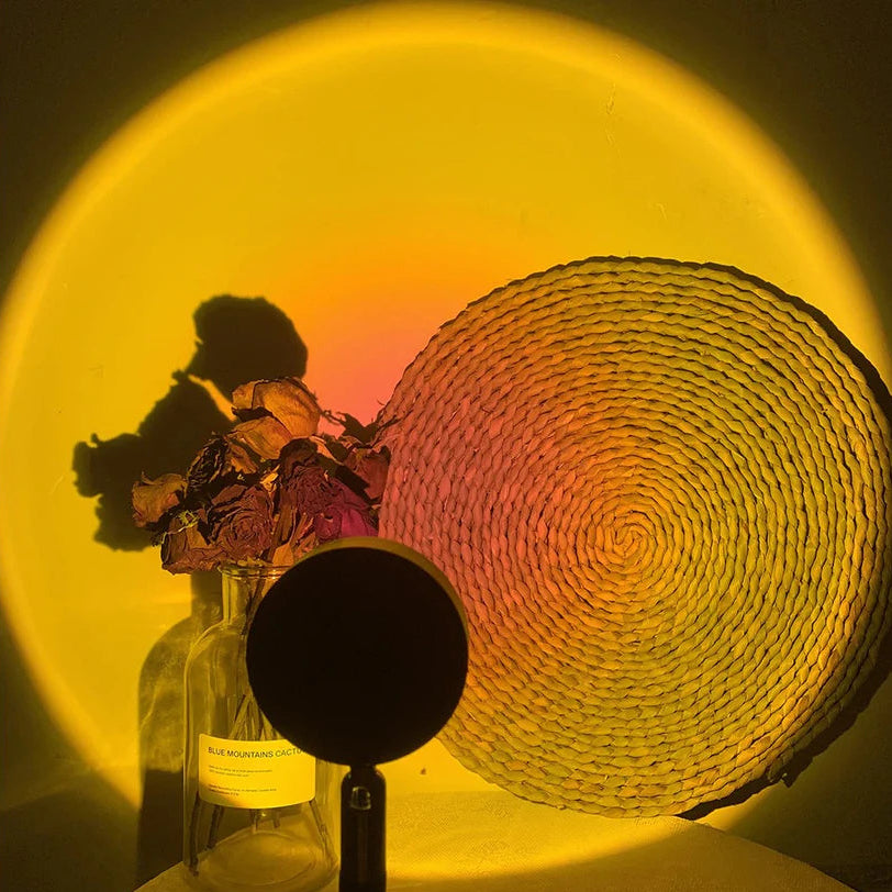 Golden Hour Sunset Lamp Projector