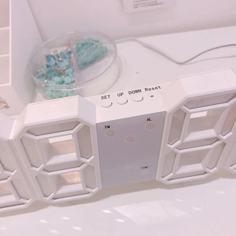 LED Light Digital Clock (with Alarm)