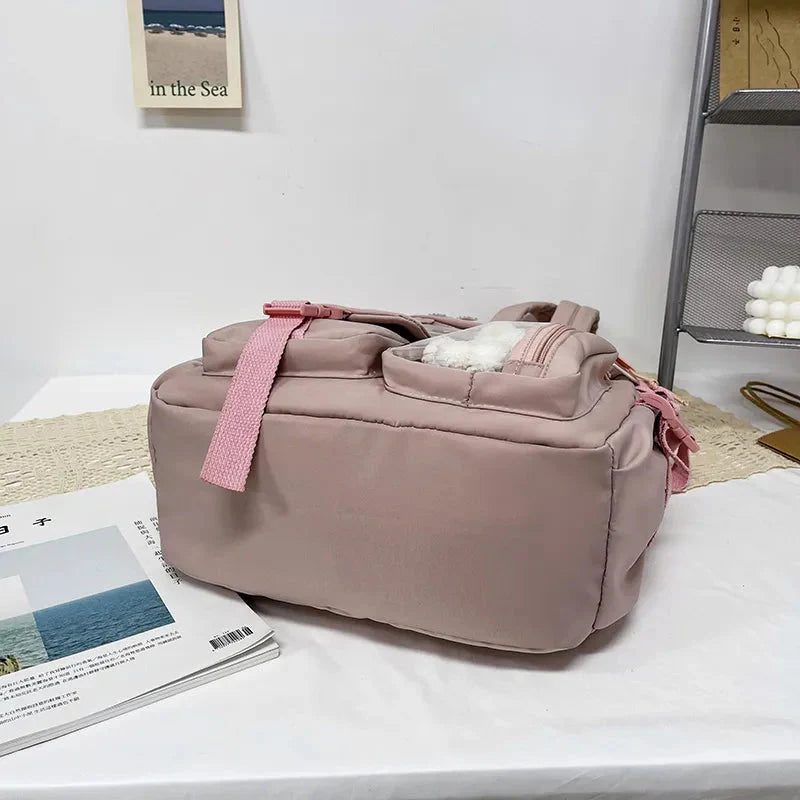 Teddy Multi Pocket School Backpack