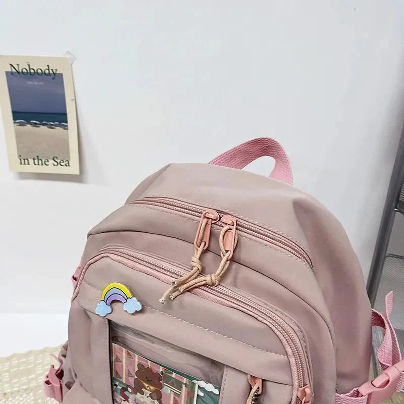 Teddy Multi Pocket School Backpack