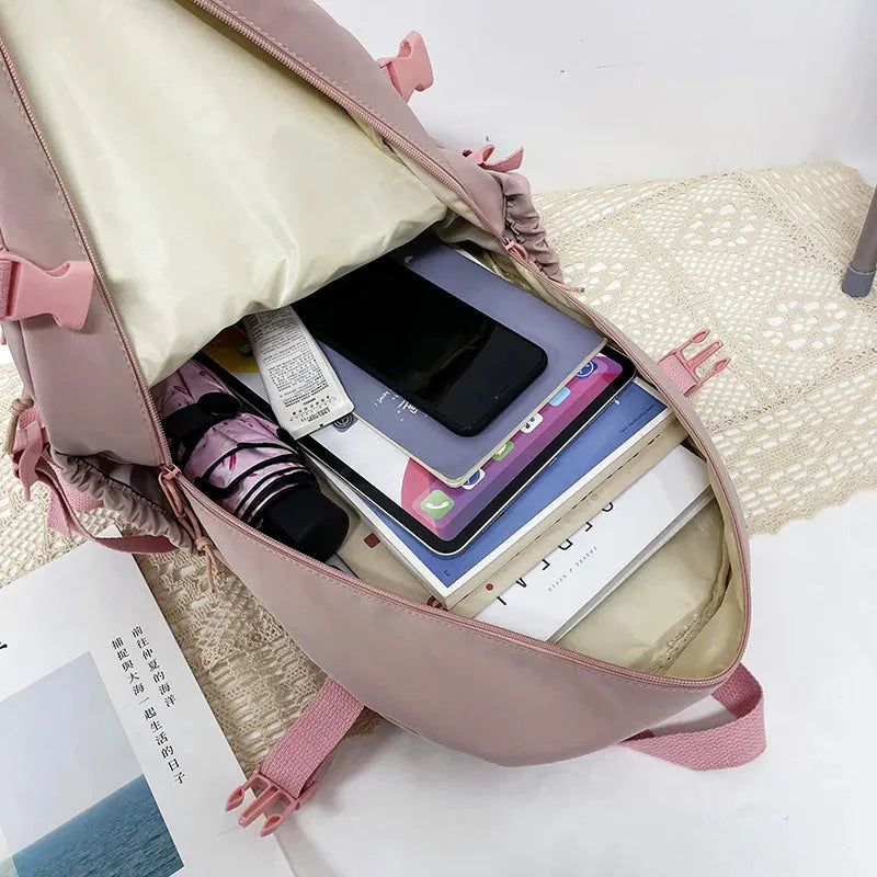 Teddy Multi Pocket School Backpack