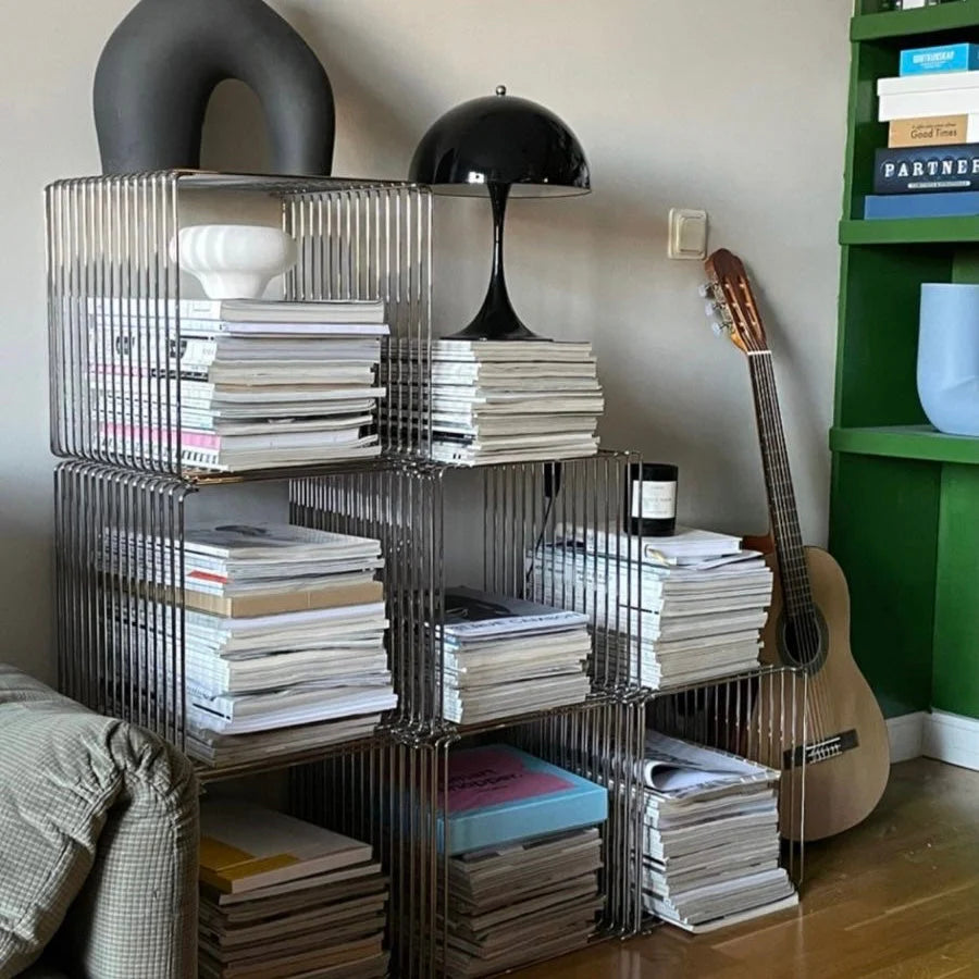 Modern Minimalist Metal Floating Shelf